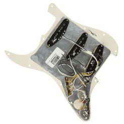 Fender - Pre-Wired Strat Pickguard, Vintage Noiseless SSS, Tortoise Shell 11 Hole PG