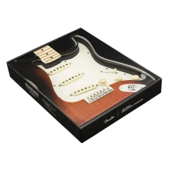 Fender - Pre-Wired Strat Pickguard, Custom Shop Texas Special SSS, Parchment 11 Hole PG