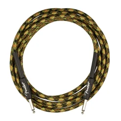 Fender - Professional Series Instrument Cable, Straight/Straight, 18.6', Woodland Camo