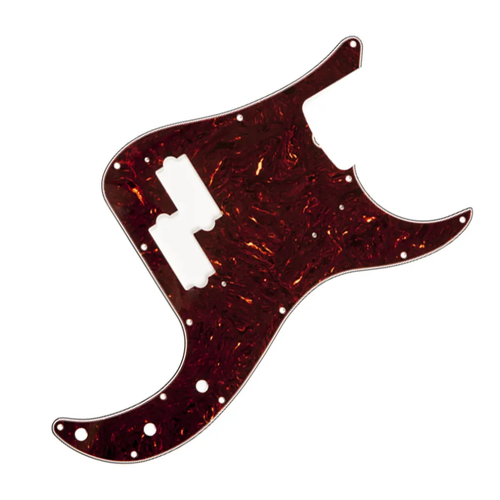Fender - Pure Vintage Pickguard, '63 Precision Bass®, 13-Hole Mount, Brown Shell, 3-Ply