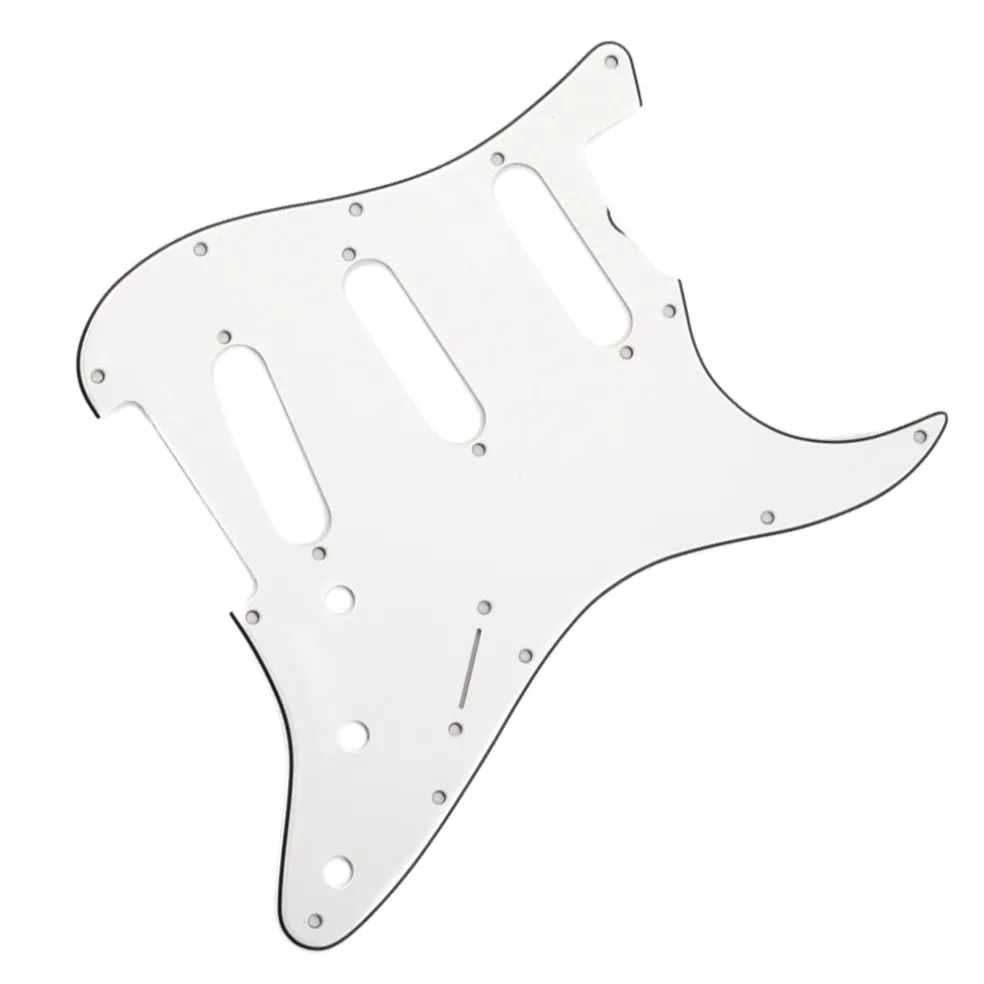 Fender - Pure Vintage Pickguard, '65 Stratocaster®, 11-Hole Mount, Eggshell, 3-Ply