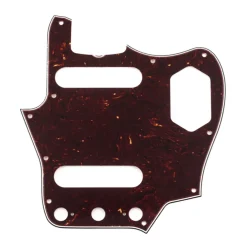 Fender - Pure Vintage Pickguard, '65 Jaguar®, 10-Hole Mount, Brown Shell, 3-Ply
