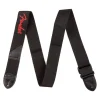 Fender® - 2" Black Poly Strap - Red Fender® Logo