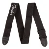 Fender - 2" Black Poly Strap w/ Grey Fender® Logo