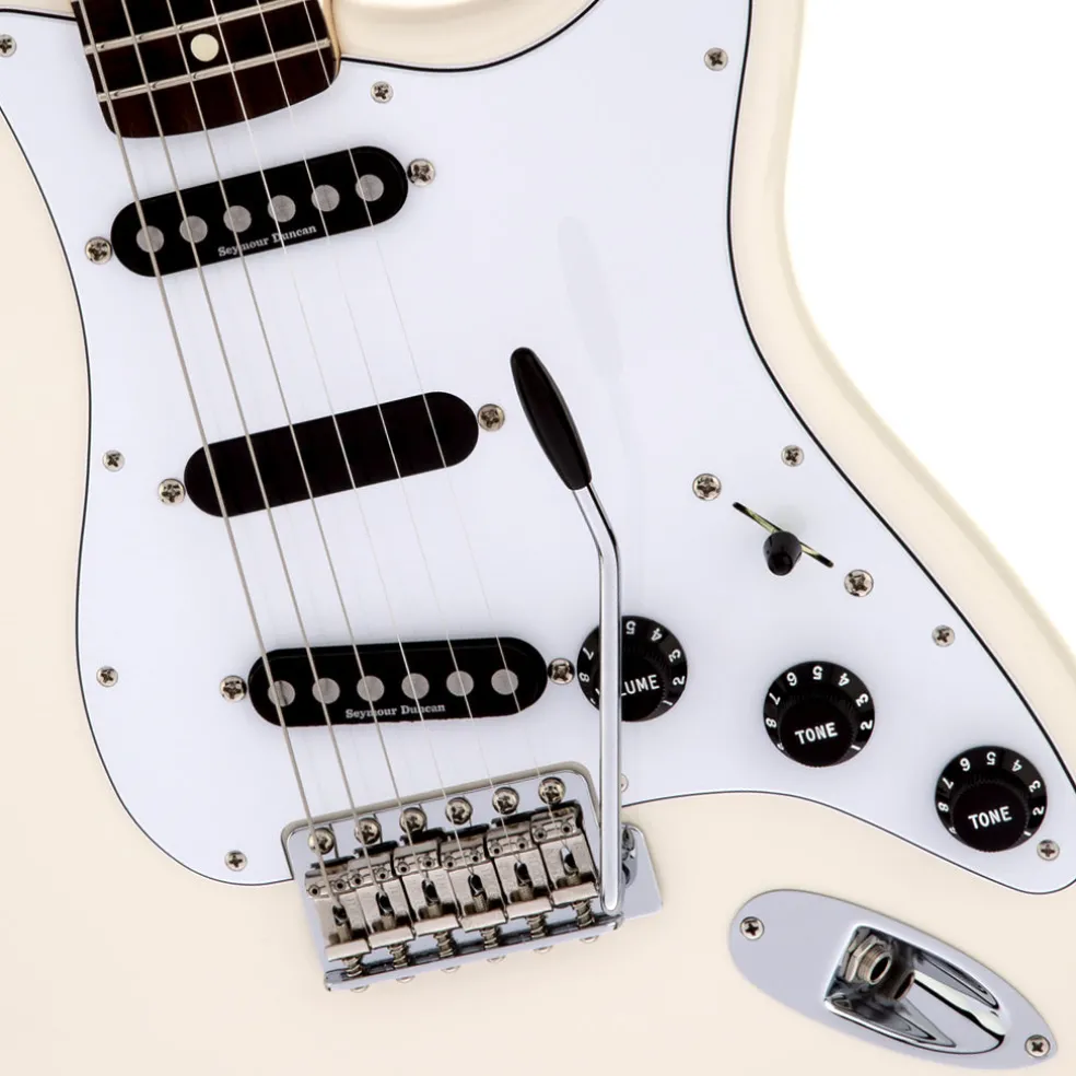 Fender - Ritchie Blackmore Stratocaster, Scalloped Rosewood Fingerboard - Olympic White