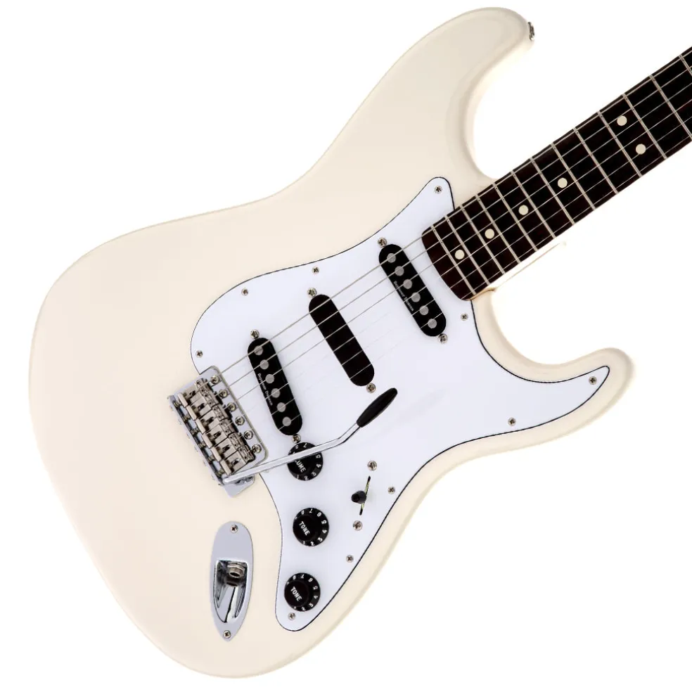 Fender - Ritchie Blackmore Stratocaster, Scalloped Rosewood Fingerboard - Olympic White