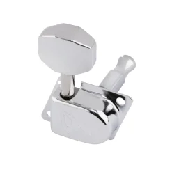 Fender - 70s "F" Style Stratocaster®/Telecaster® Tuning Machines Chrome (6)