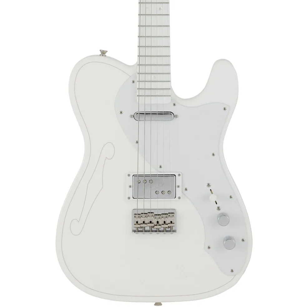 Fender - Silent Siren Telecaster®, Maple Fingerboard, Arctic White