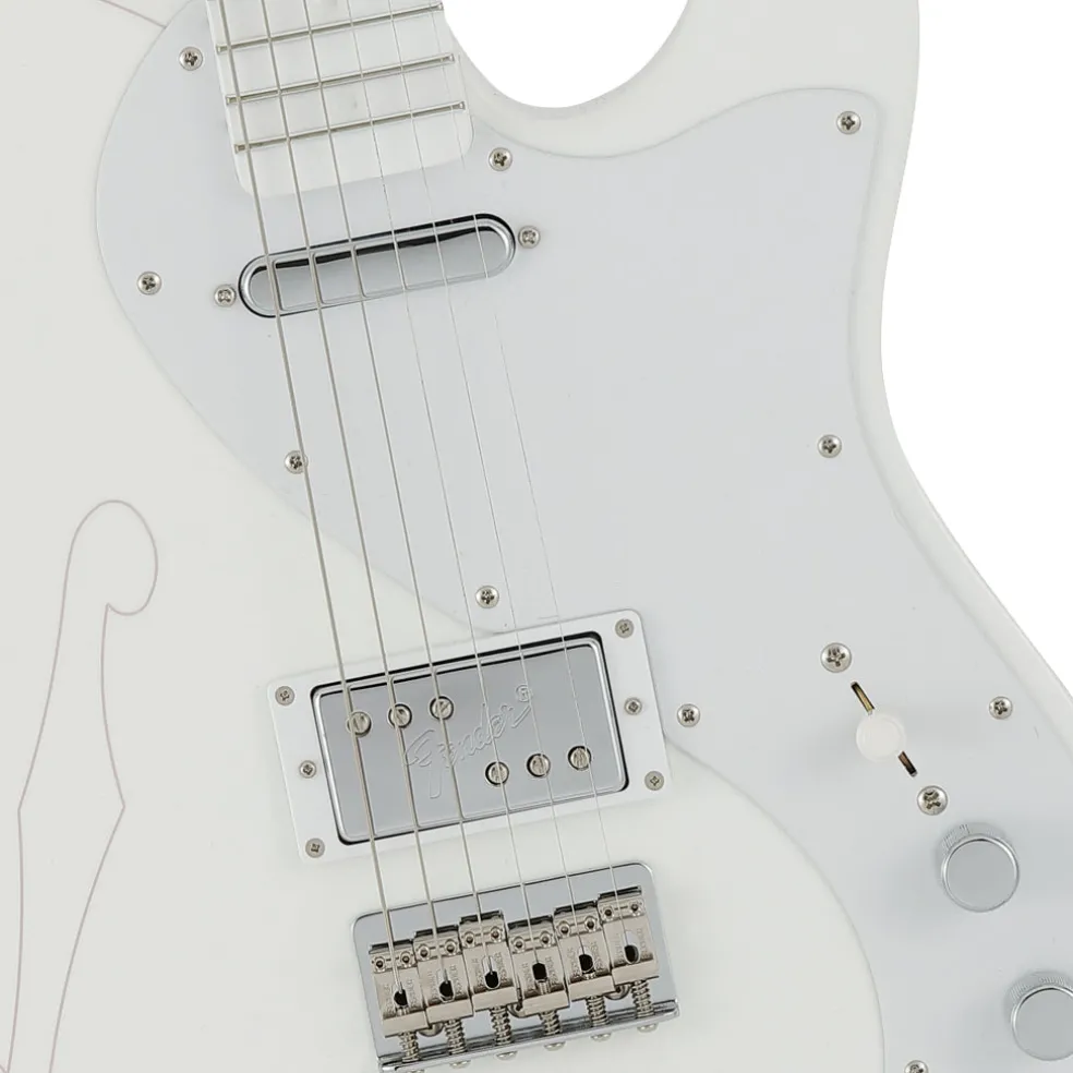 Fender - Silent Siren Telecaster®, Maple Fingerboard, Arctic White