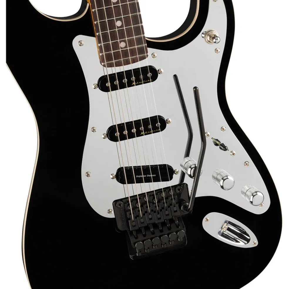 Fender - Tom Morello Stratocaster - Black - Rosewood Fretboard