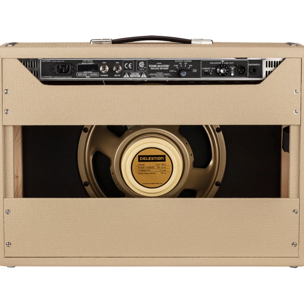 Fender - Tone Master® Deluxe Reverb® - Blonde, 240V AUS