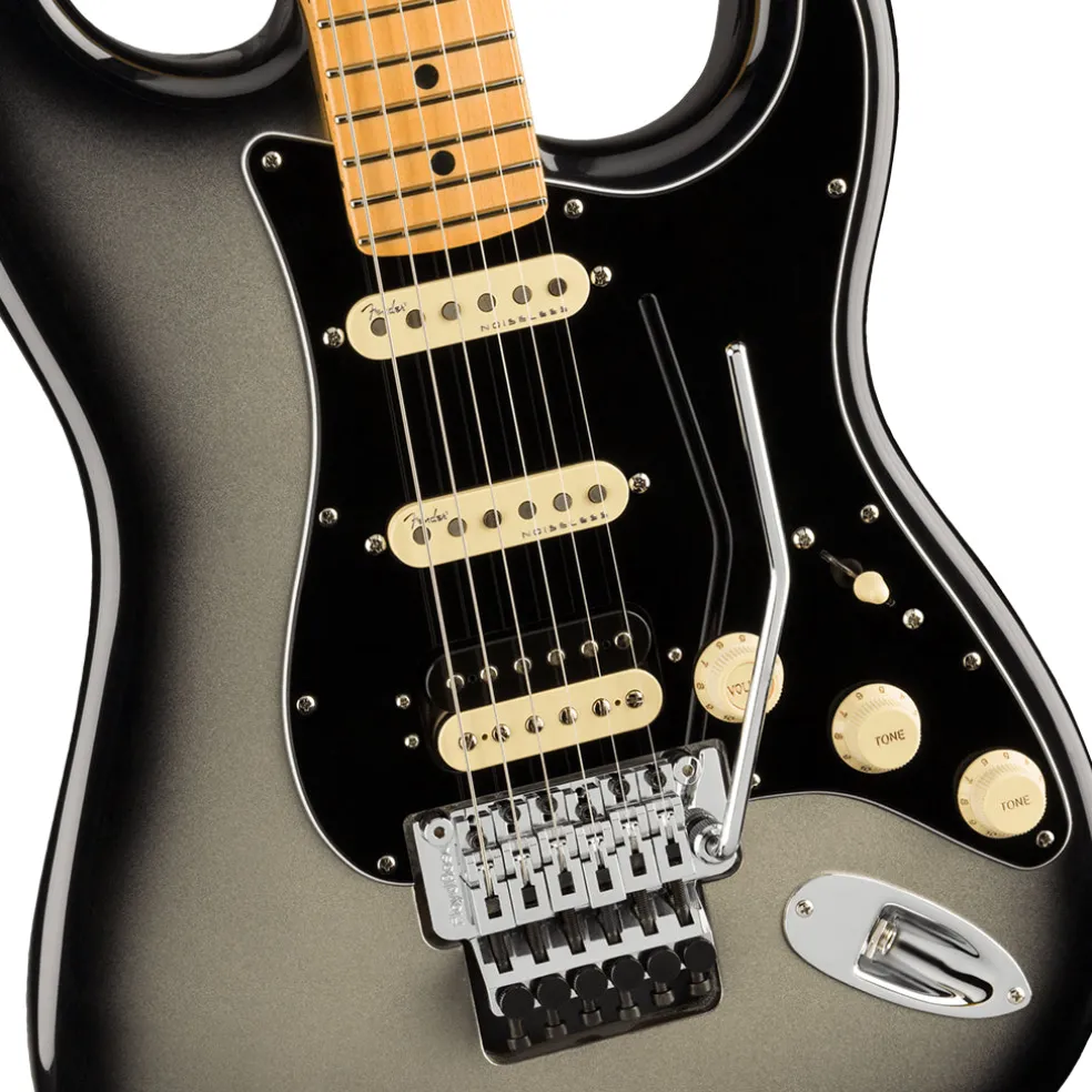 Fender - Ultra Luxe Stratocaster Floyd Rose HSS - Maple Fingerboard - Silverburst
