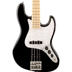 Fender - U.S.A. Geddy Lee Jazz Bass®, Maple Fingerboard, Black