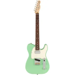Fender American Performer Telecaster Hum - Satin Surf Green - Rosewood Fretboard