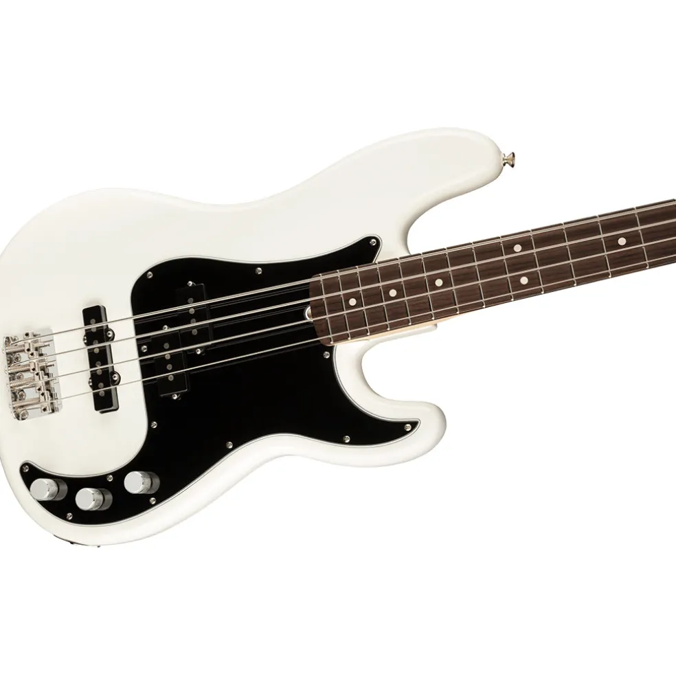 Fender American Performer Precision Bass - Arctic White - Rosewood Fretboard