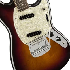 Fender American Performer Mustang - 3 Tone Sunburst - Rosewood Fretboard