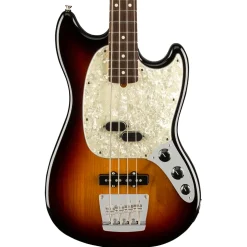 Fender American Performer Mustang Bass - 3 Tone Sunburst - Rosewood