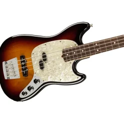 Fender American Performer Mustang Bass - 3 Tone Sunburst - Rosewood