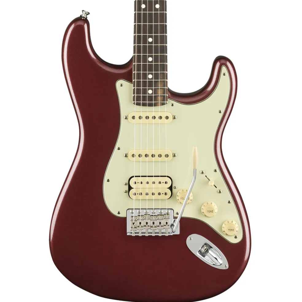 Fender American Performer Stratocaster HSS - Aubergine - Rosewood Fretboard