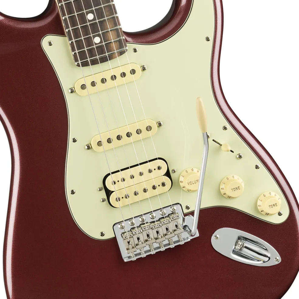 Fender American Performer Stratocaster HSS - Aubergine - Rosewood Fretboard