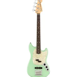 Fender American Performer Mustang Bass - Satin Surf Green - Rosewood Fretboard