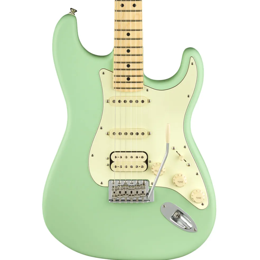 Fender American Performer Stratocaster HSS - Satin Surf Green - Maple Neck