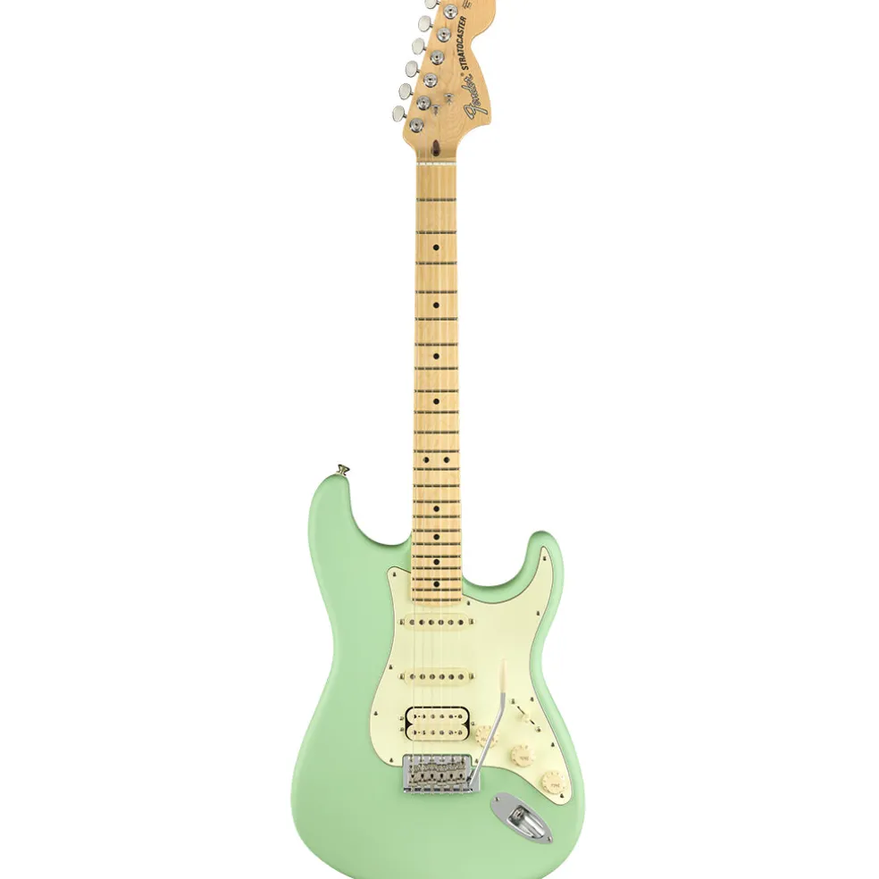 Fender American Performer Stratocaster HSS - Satin Surf Green - Maple Neck