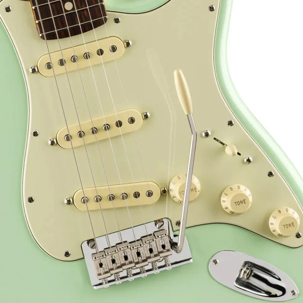 Fender American Professional II Stratocaster Limited Edition - Surf Green with Matching Headstock - Rosewood Fingerboard
