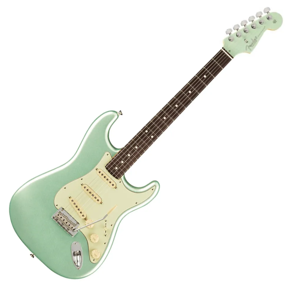 Fender American Professional II Stratocaster Limited Edition - Surf Green with Matching Headstock - Rosewood Fingerboard