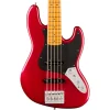 Fender American Ultra II Maple Fingerboard Jazz Bass V - Sinister Red
