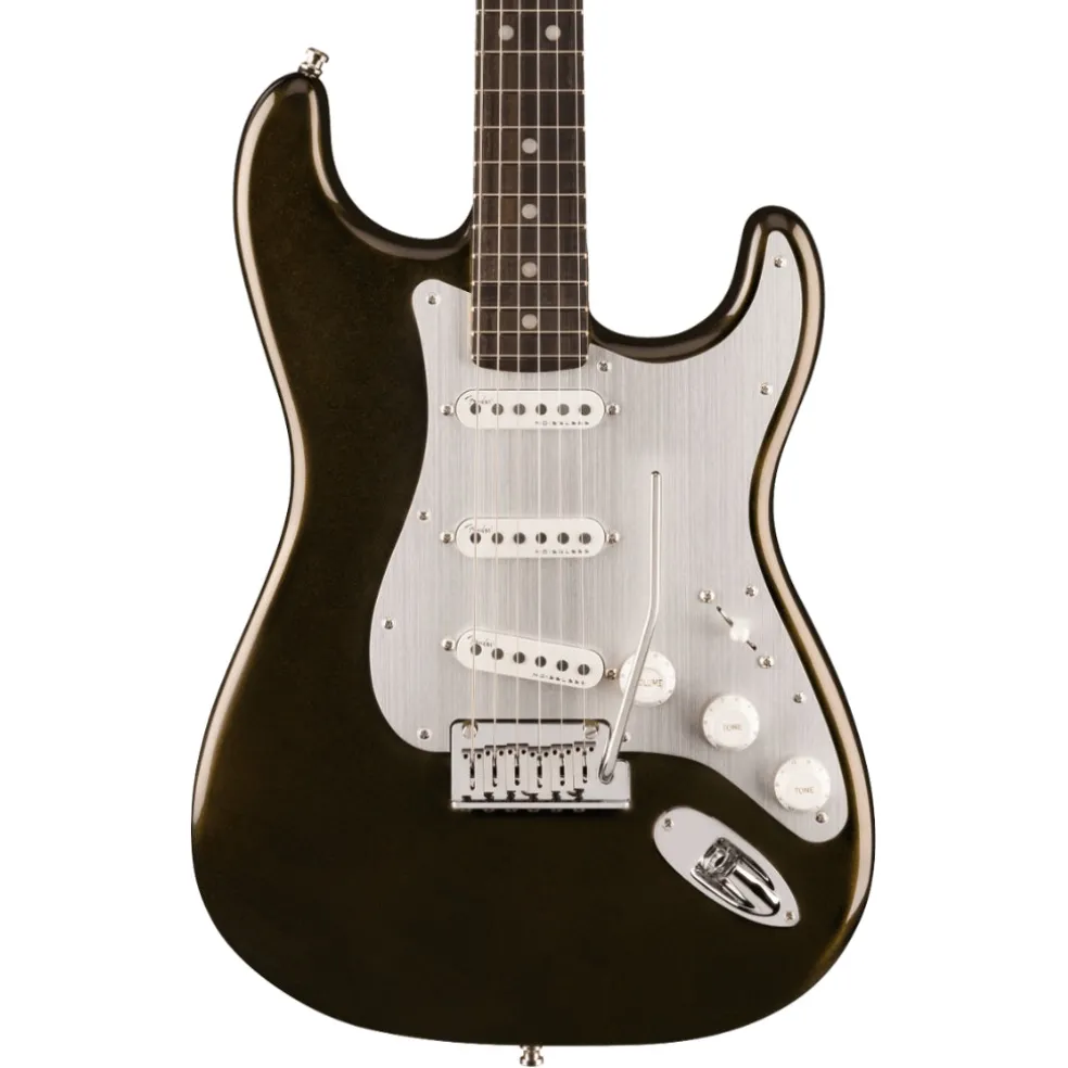 Fender American Ultra II Ebony Fingerboard Stratocaster - Texas Tea