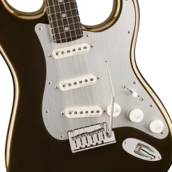 Fender American Ultra II Ebony Fingerboard Stratocaster - Texas Tea