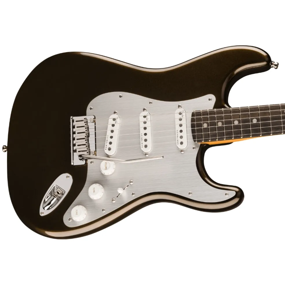 Fender American Ultra II Ebony Fingerboard Stratocaster - Texas Tea