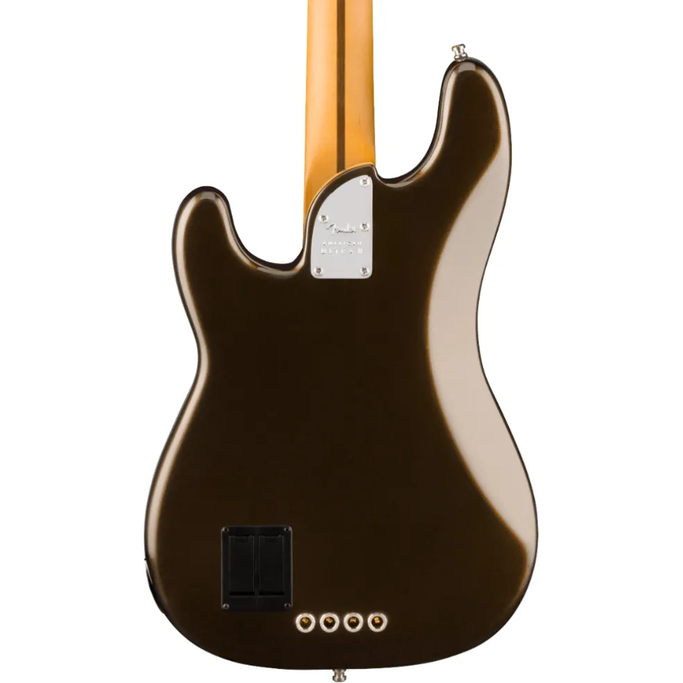 Fender American Ultra II Ebony Fingerboard Precision Bass - Texas Tea