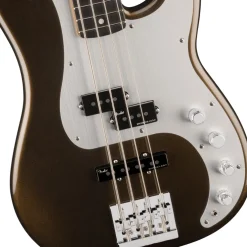 Fender American Ultra II Ebony Fingerboard Precision Bass - Texas Tea