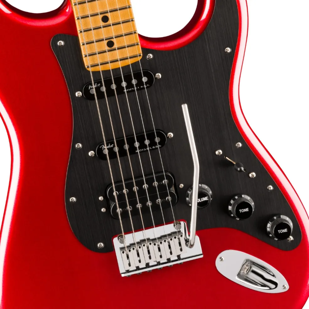 Fender American Ultra II Maple Fingerboard HSS Stratocaster - Sinister Red