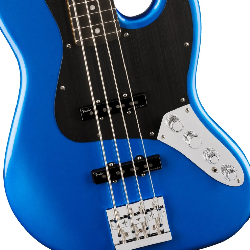 Fender American Ultra II Ebony Fingerboard Jazz Bass - Noble Blue