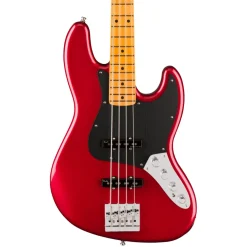 Fender American Ultra II Maple Fingerboard Jazz Bass - Sinister Red