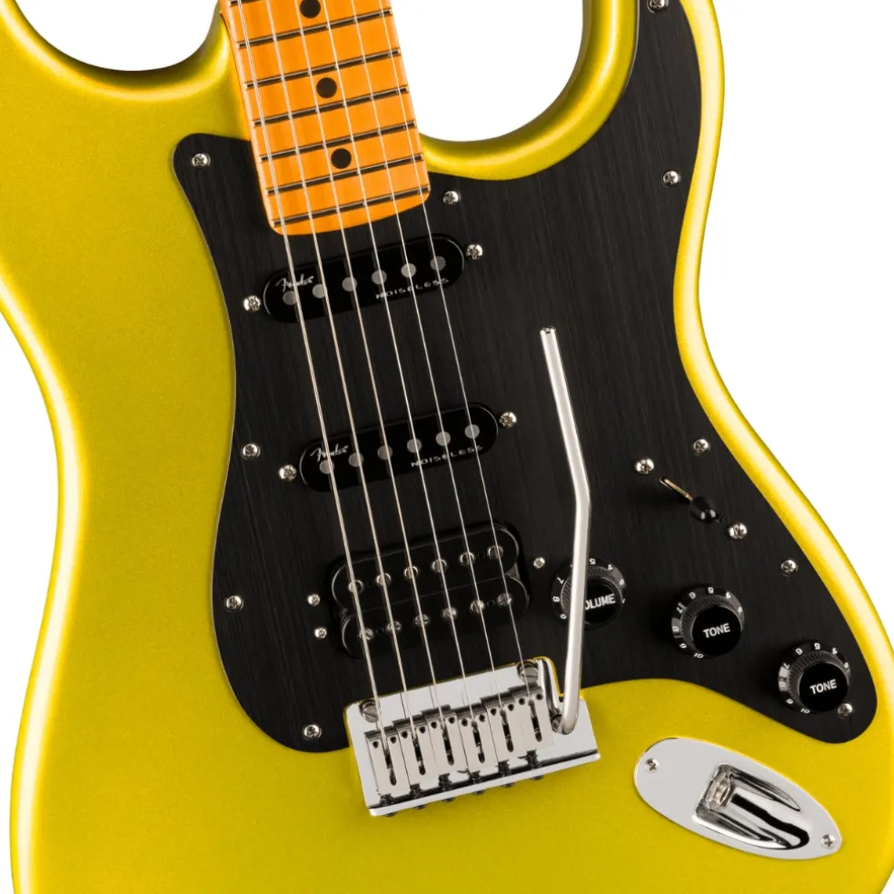 Fender American Ultra II Maple Fingerboard HSS Stratocaster - Solar Flare