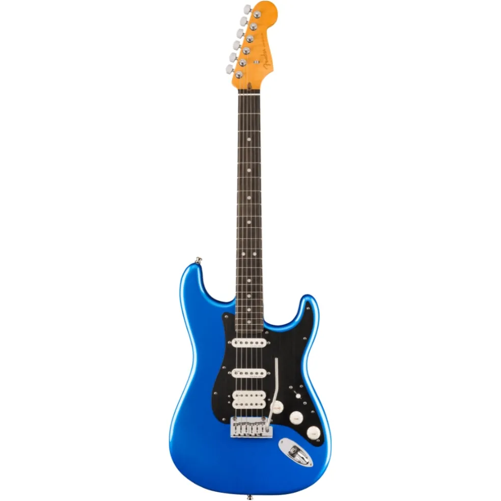 Fender American Ultra II Ebony Fingerboard HSS Stratocaster - Noble Blue
