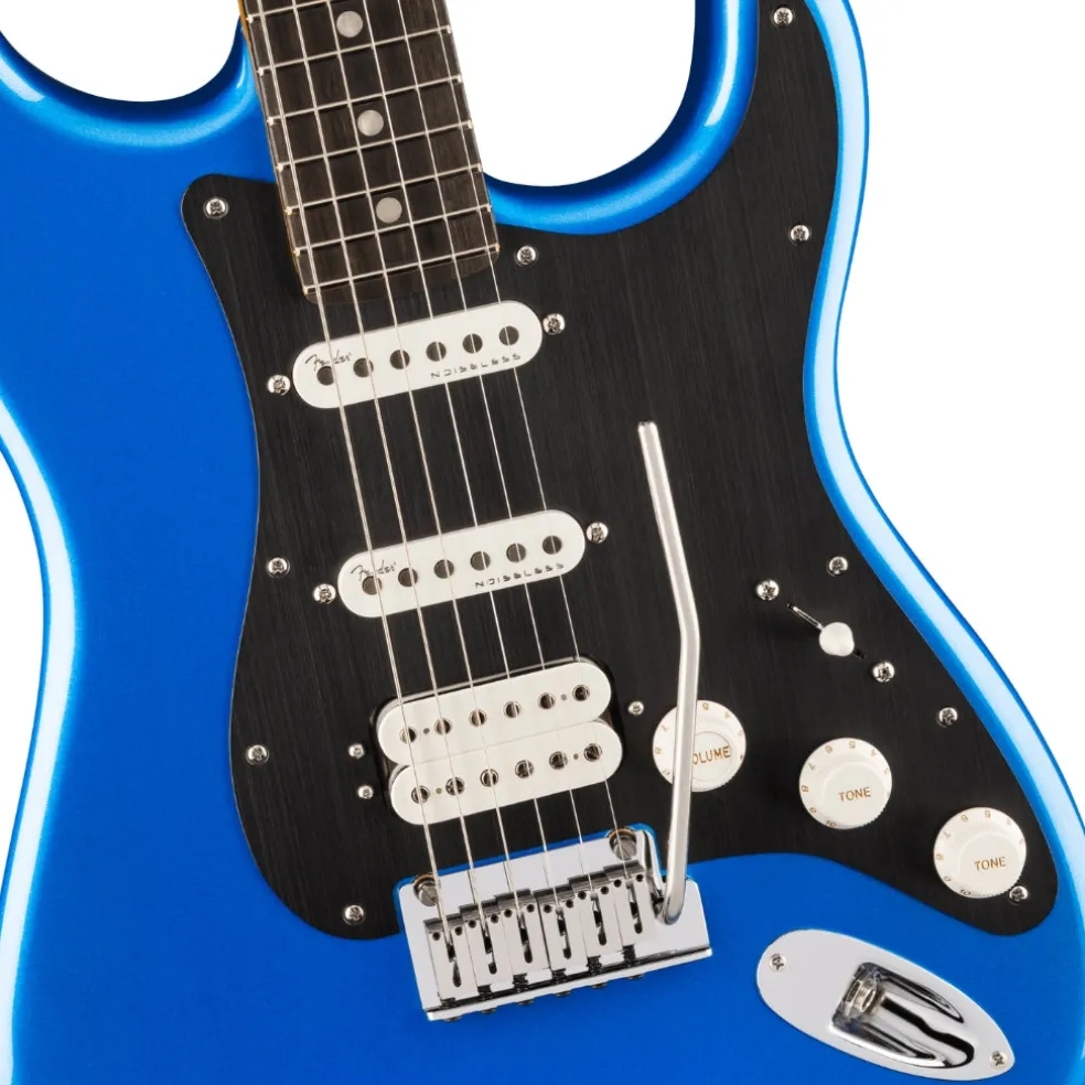 Fender American Ultra II Ebony Fingerboard HSS Stratocaster - Noble Blue