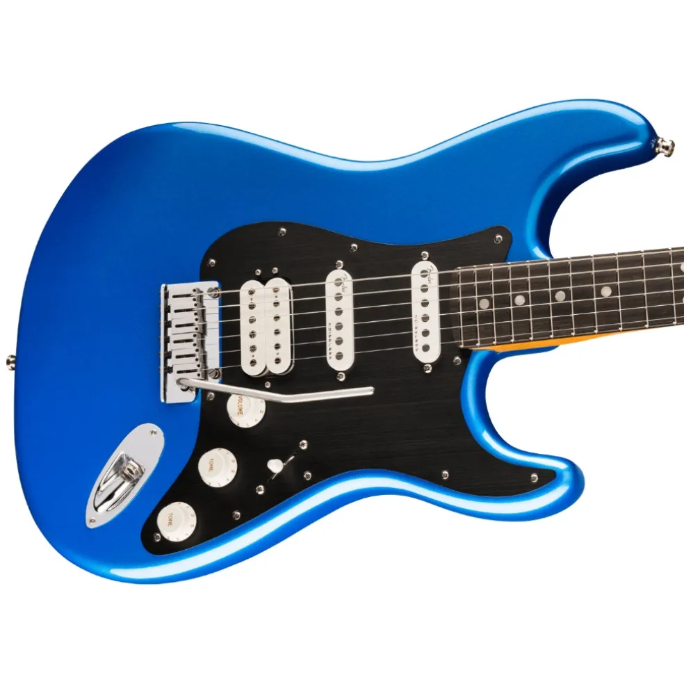 Fender American Ultra II Ebony Fingerboard HSS Stratocaster - Noble Blue
