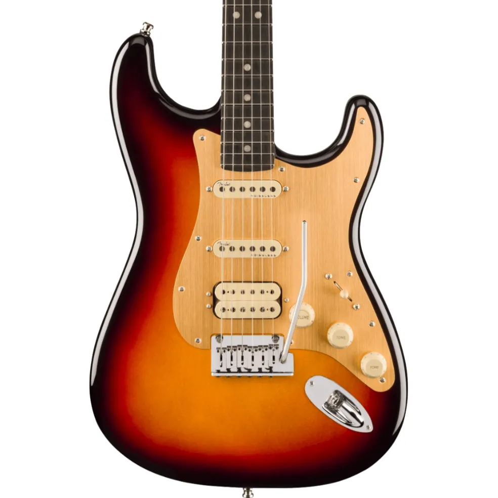 Fender American Ultra II Ebony Fingerboard HSS Stratocaster - Ultraburst