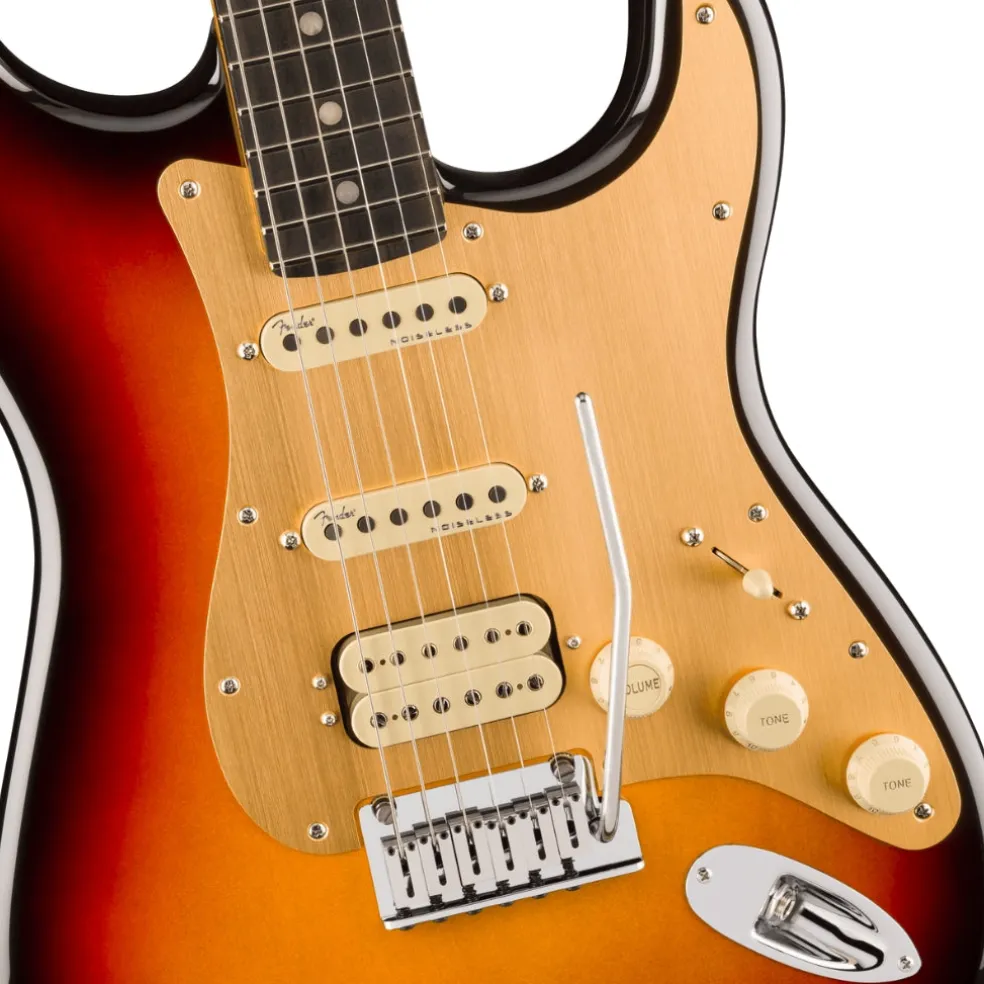 Fender American Ultra II Ebony Fingerboard HSS Stratocaster - Ultraburst