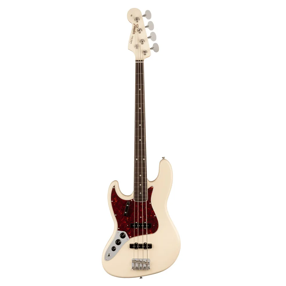 Fender American Vintage II 1966 Jazz Bass Left-Hand in Olympic White