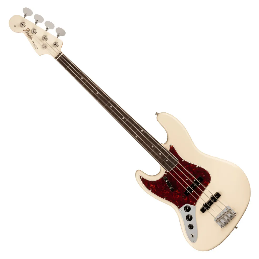 Fender American Vintage II 1966 Jazz Bass Left-Hand in Olympic White