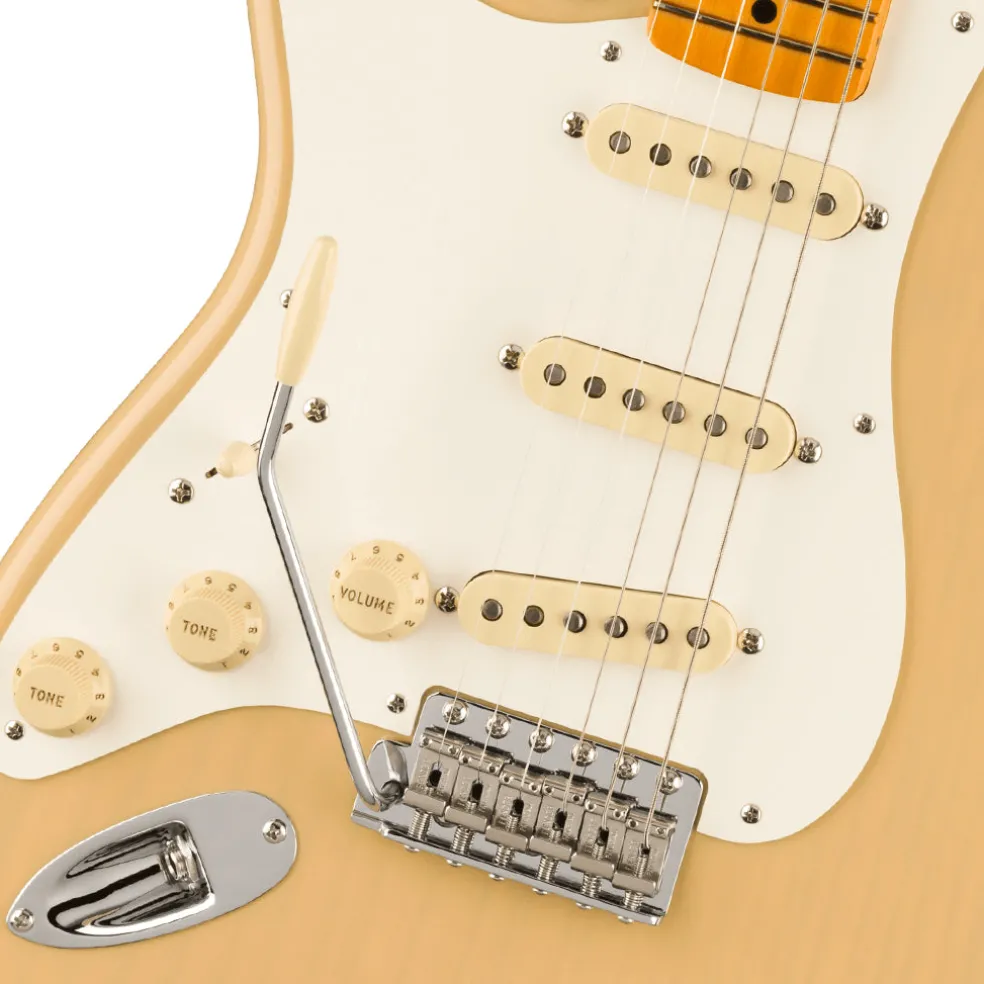 Fender American Vintage II 1957 Stratocaster® Left-Hand, Maple Fingerboard, Vintage Blonde