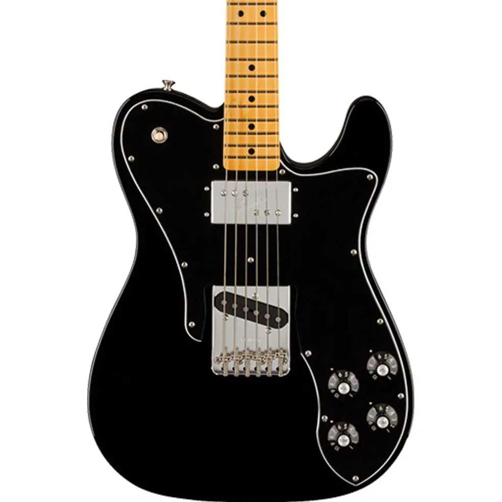 Fender American Vintage II 1977 Telecaster® Custom, Maple Fingerboard, Black