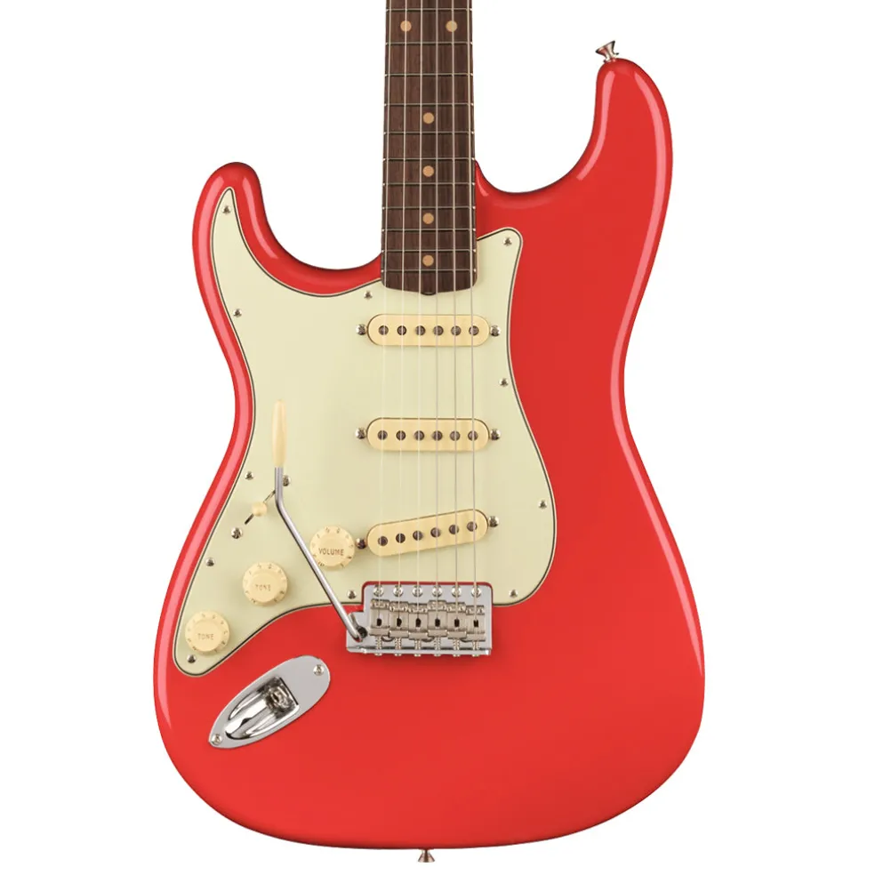 Fender American Vintage II 1961 Stratocaster® Left-Hand, Rosewood Fingerboard, Fiesta Red