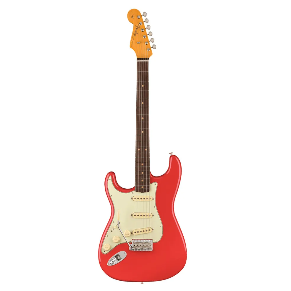 Fender American Vintage II 1961 Stratocaster® Left-Hand, Rosewood Fingerboard, Fiesta Red
